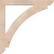 Ekena Millwork Thorton Slat Smooth Bracket, Douglas Fir, 3 1/2"W x 38"D x 38"H BKT04X38X38THR06SDF - alternate 3